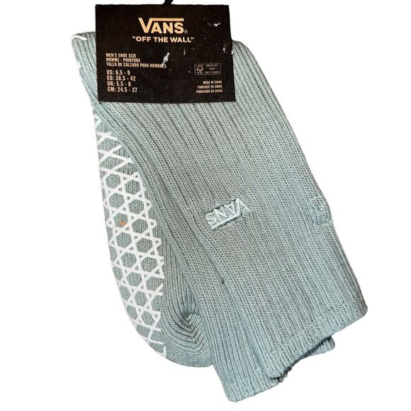 VANS MEN’S NWT COMFY CUSH CREW SIZE 6.5-9 85%cotton 13%poly 1%elastane 1%other - Picture 2 of 5